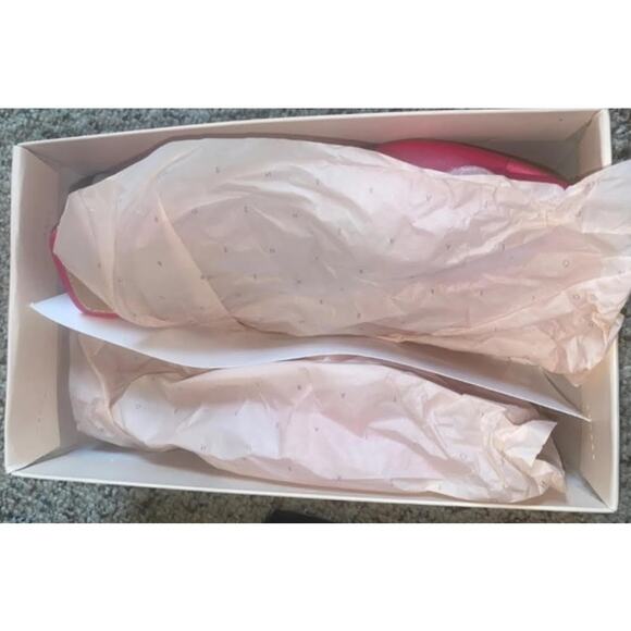 BCBGeneration Mistany Sandal Rhinestone Pink Heel Size 7.5 - Picture 5 of 7